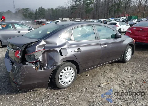 2015 Nissan Sentra Sv из США, поврежденный, VIN 3N1AB7AP4FL681622